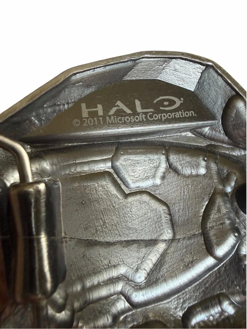 Halo Silver Collectible Master Chief Helmet Belt Buckle Gamer Streetwear
